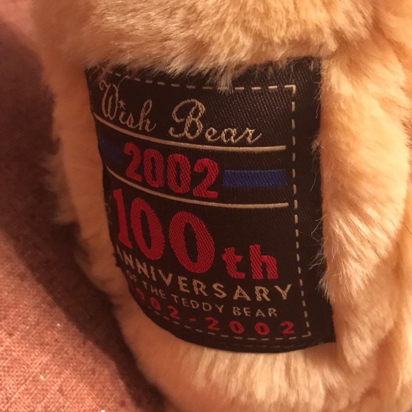 GUND Wish Bear. 100th Anniversary of the Teddy Bear. 2002 - Picture 3 of 7